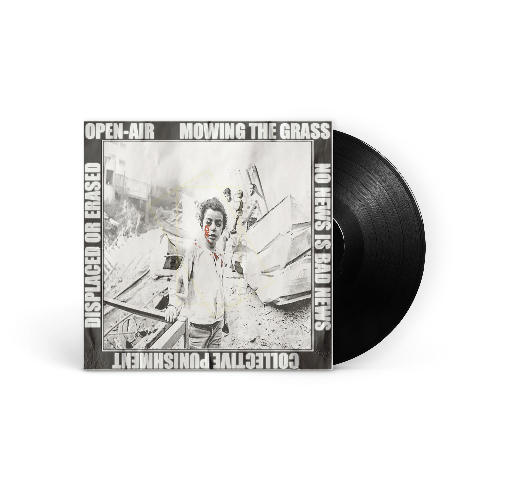 5 CRUCIAL TRACKS FOR PALESTINE // Proceeds going to ANERA (American Near East Refugee Aid)  'COLLECTIVE PUNISHMENT EP' Music by Bryan Lothian of A Global Threat  Limited to 200 on black vinyl and 100 on white with black splatter.   Vinyl packages are shipping in early 2024 including an additional track, poetry, art and other inserts.   ПΞ𖤐П FU̷l̵U̷ЯΞ 4GAZA // THIS IS A PRE-ORDER  © ℗ 2023 Neon Nile/Bryan Lothian