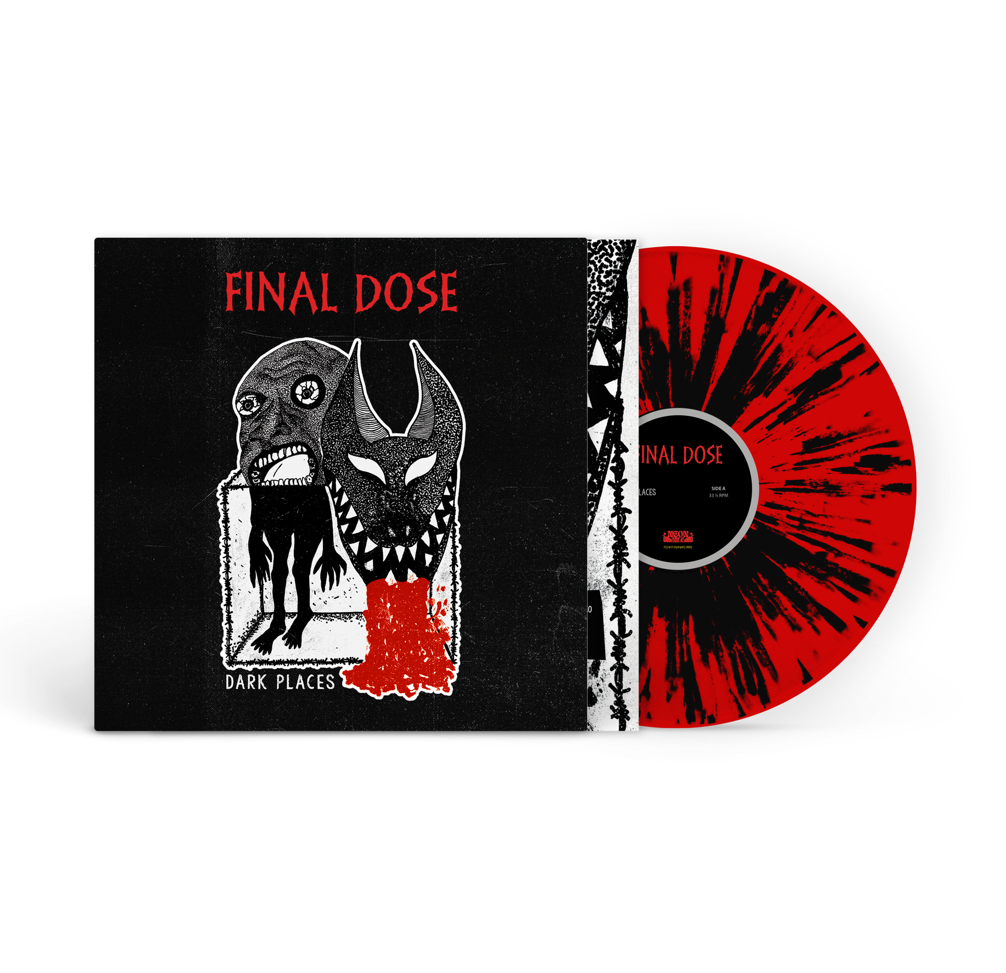 Final Dose - Dark Places (Blood Red/Splatter Vinyl)