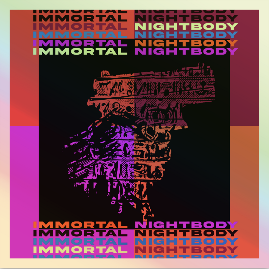 Immortal Nightbody Neon Nile Sticker