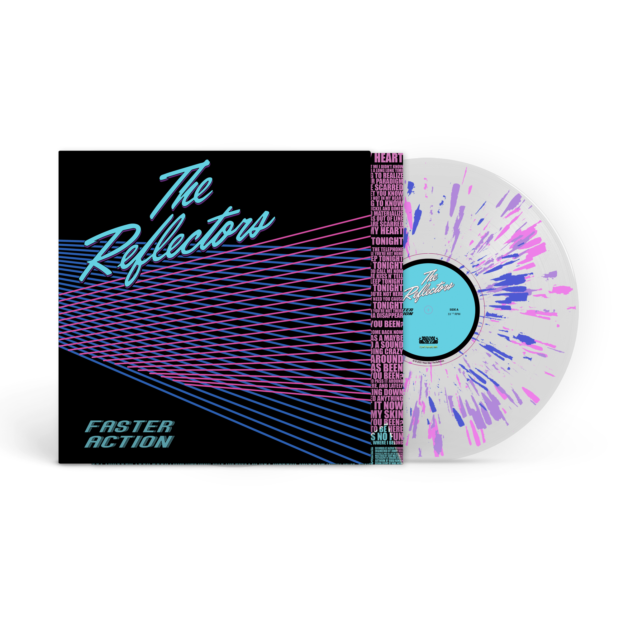 The Reflectors - Faster Action (Splatter Vinyl)
